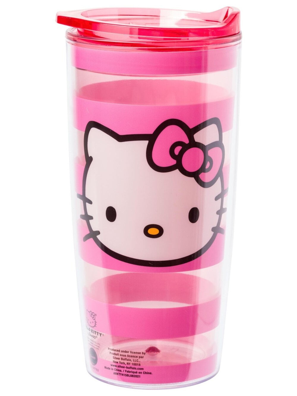 Hello Kitty Pink Travel Tumbler